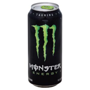 Monster Energy Drink, Green, Original, 16 Ounce 240ml can