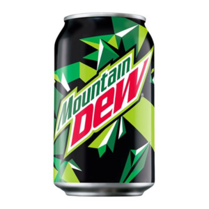 Mountain Dew Can Soft Drink 330ml