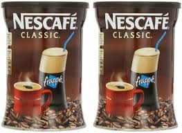 Nescafe Classic Instant Greek Coffee,7.08 Oz-230ml (Pack of 2)